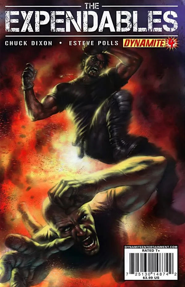 Cover of The Expendables #4