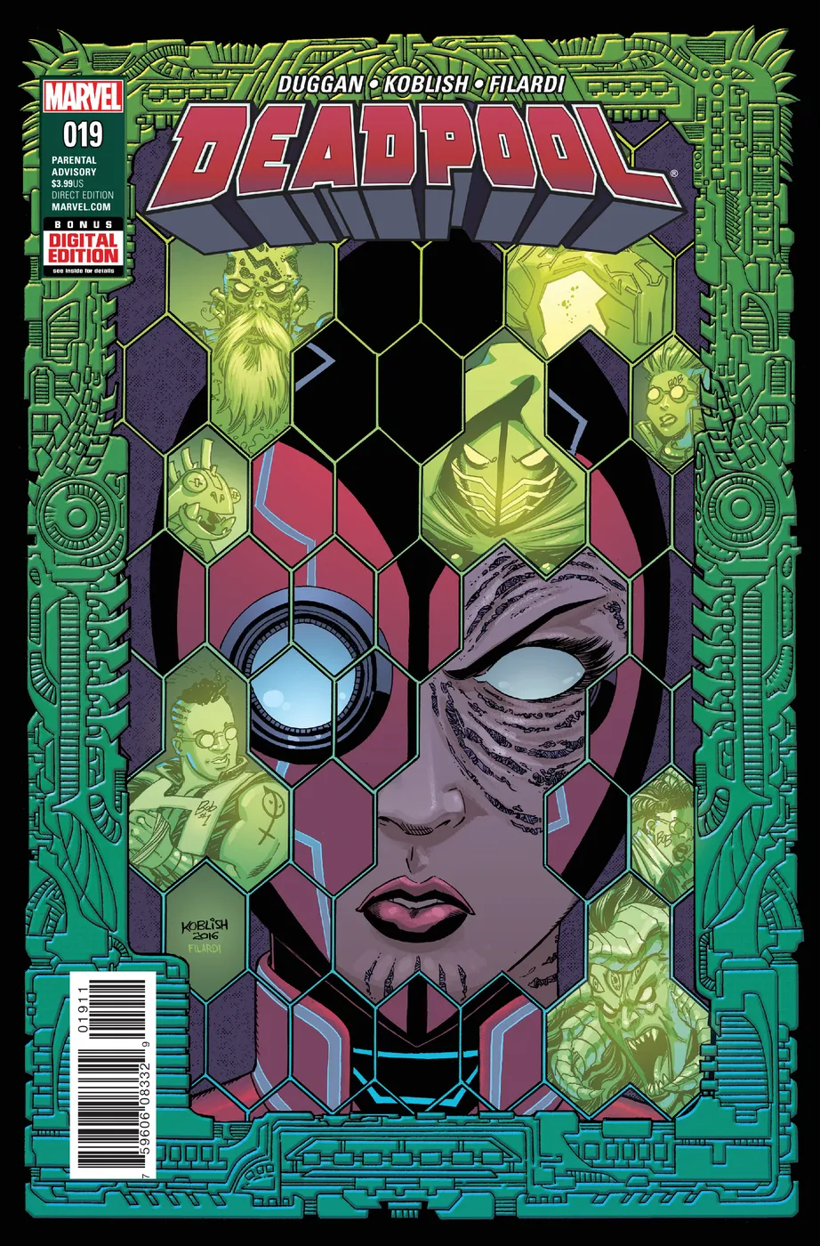 Cover of Deadpool #19