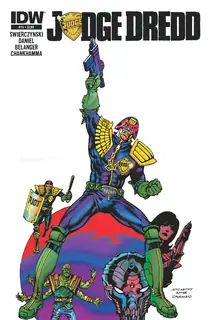 Cover of Judge Dredd #15