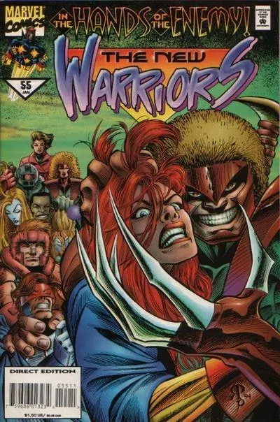 Cover of The New Warriors #55