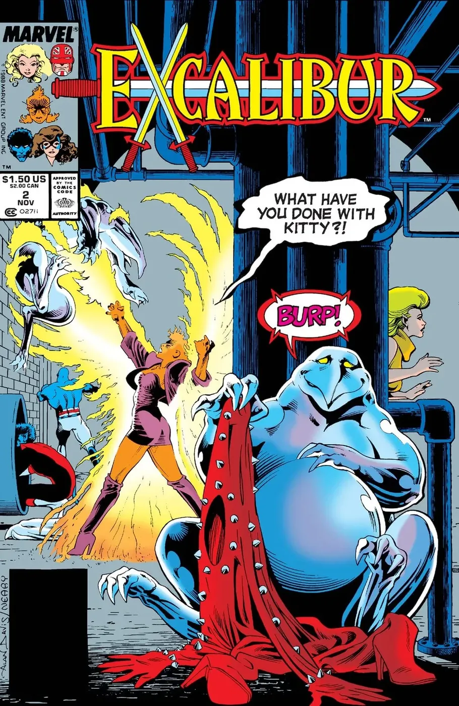 Cover of Excalibur #2