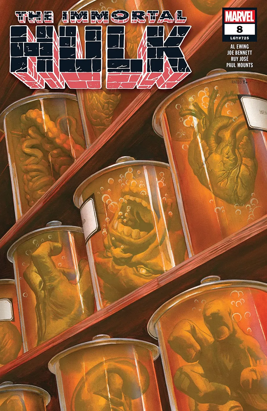 Cover of Immortal Hulk #8