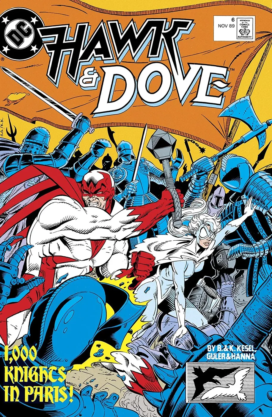 Cover of Hawk and Dove #6