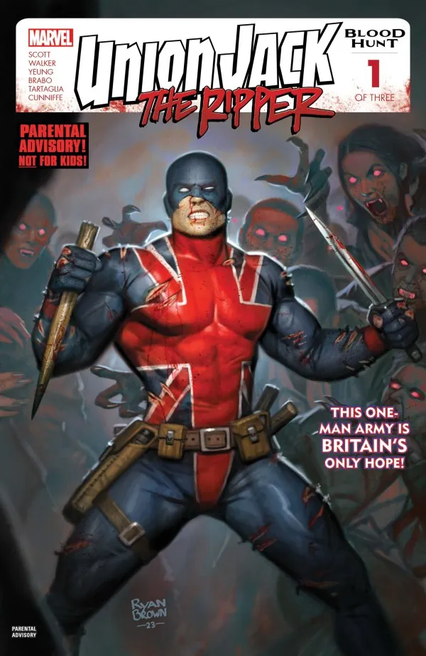 Cover of Union Jack the Ripper: Blood Hunt #1