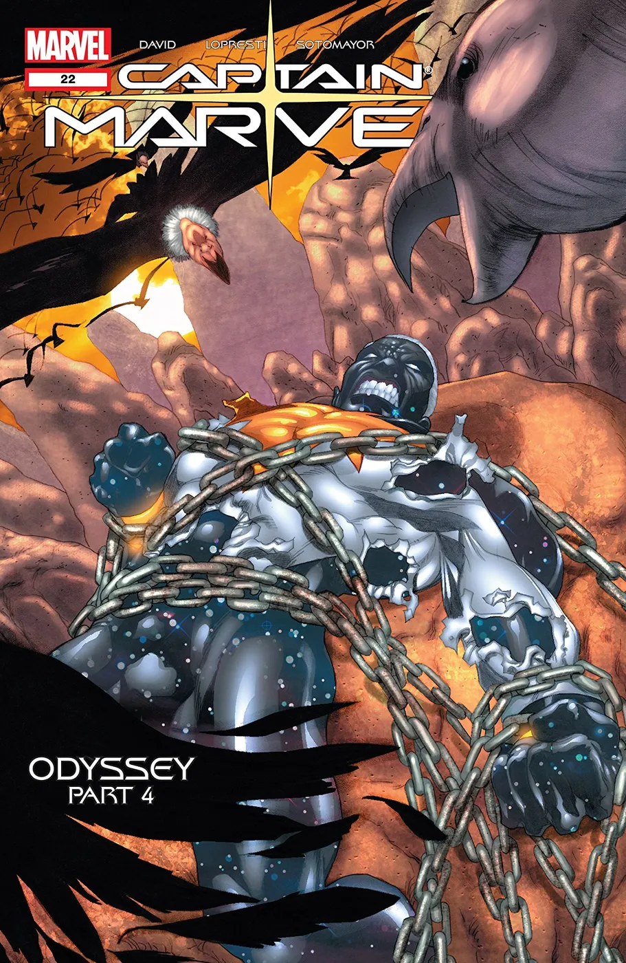 Cover of Captain Marvel #22 (57)