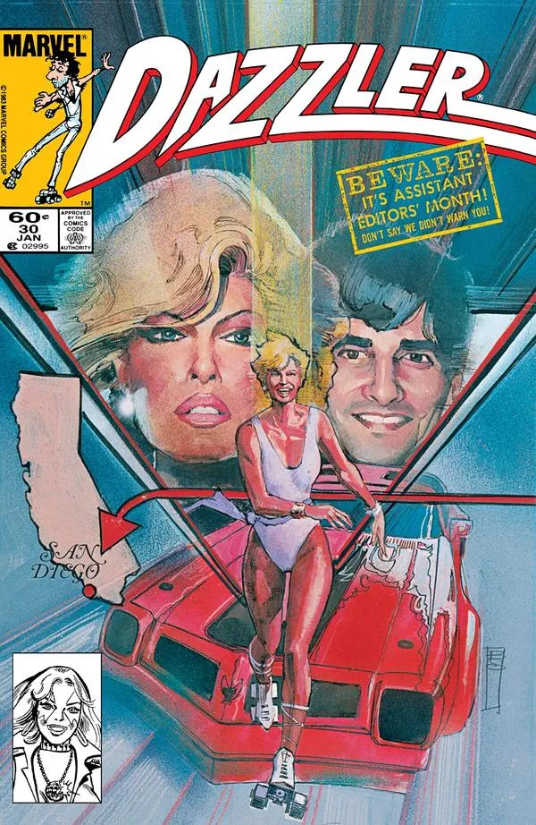 Cover of Dazzler #30