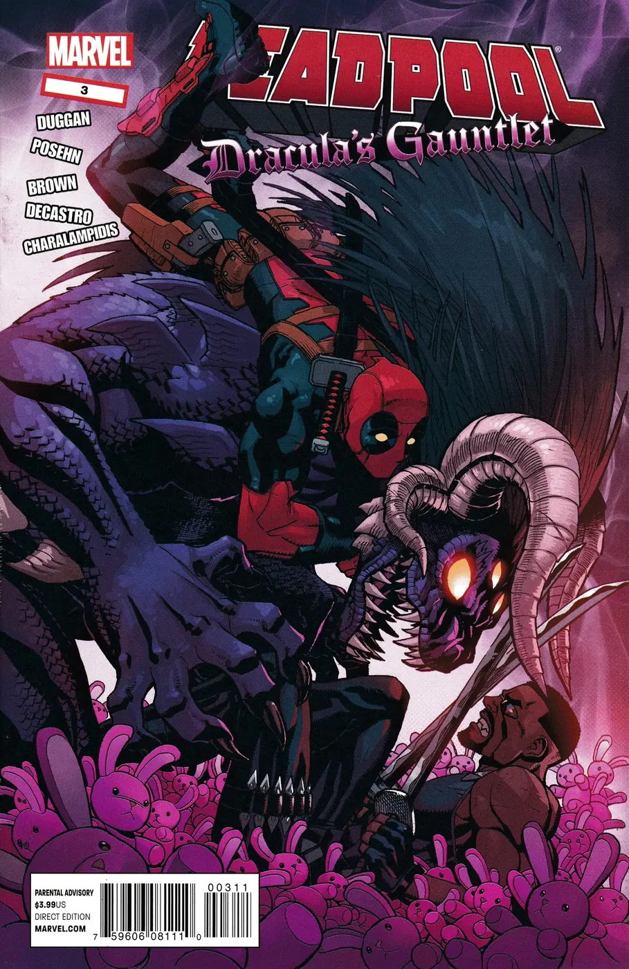 Cover of Deadpool: Dracula's Gauntlet #3