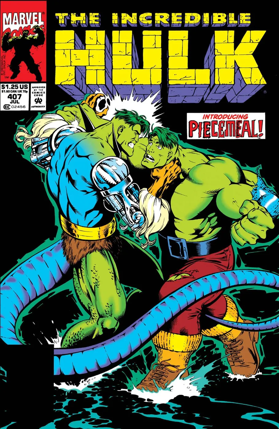Cover of The Incredible Hulk #407