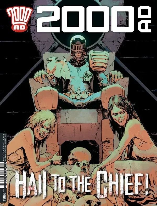 Cover of 2000 AD #2084