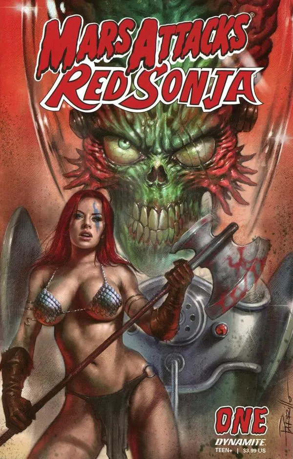 Cover of Mars Attacks / Red Sonja #1