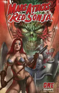 Cover of Mars Attacks / Red Sonja #1