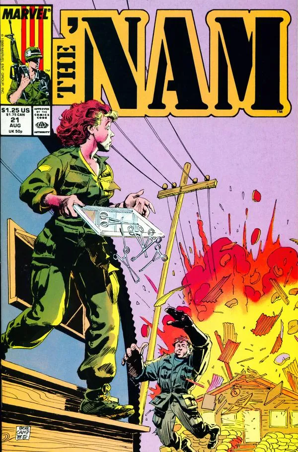 Cover of The 'Nam #21