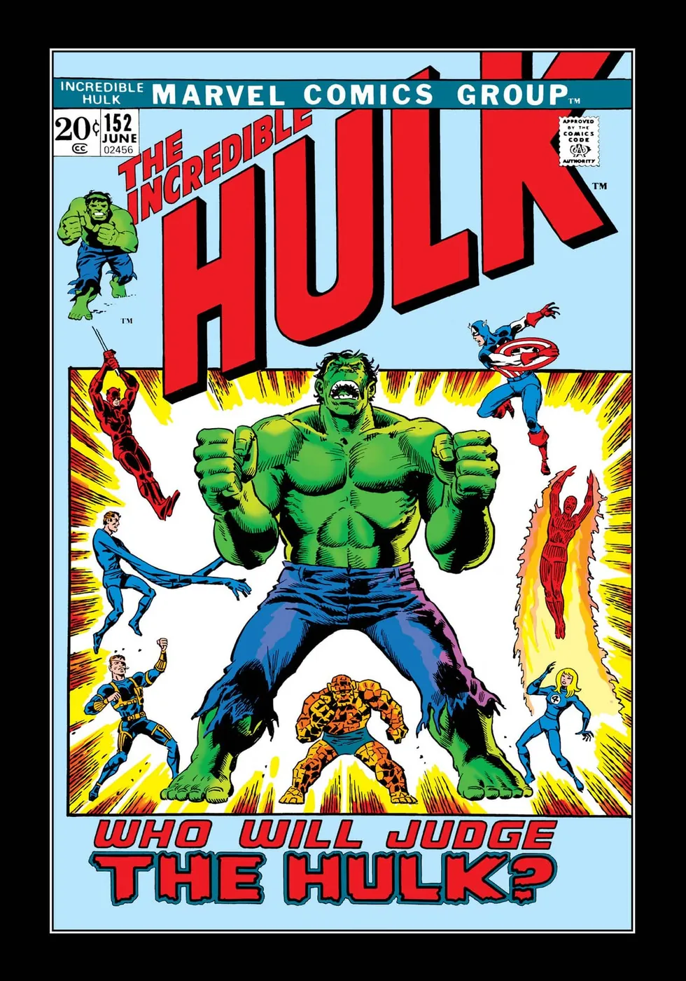Cover of The Incredible Hulk #152