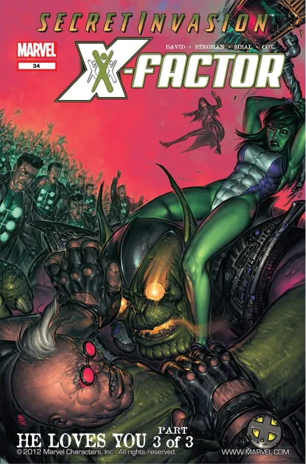 Cover of X-Factor #34