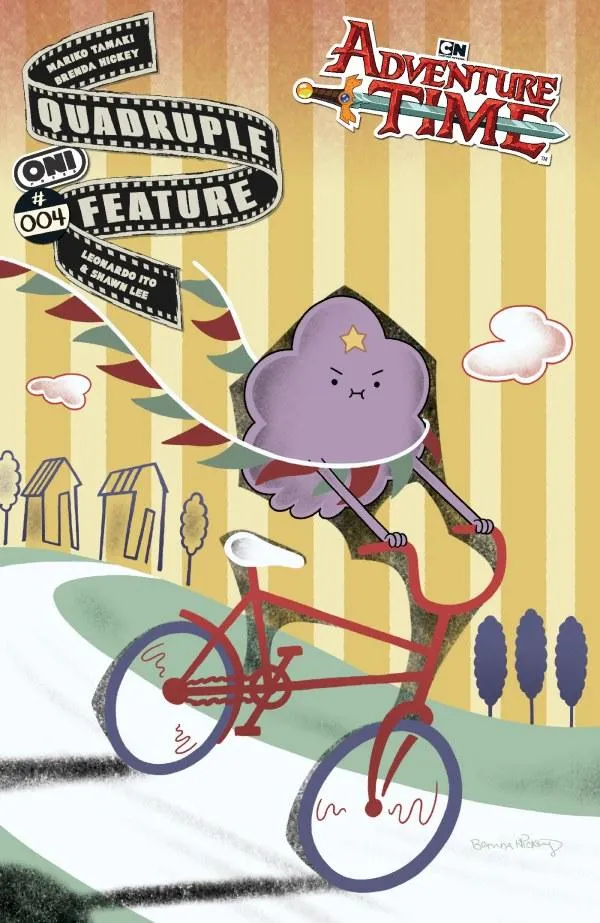 Cover of Adventure Time: Quadruple Feature #4