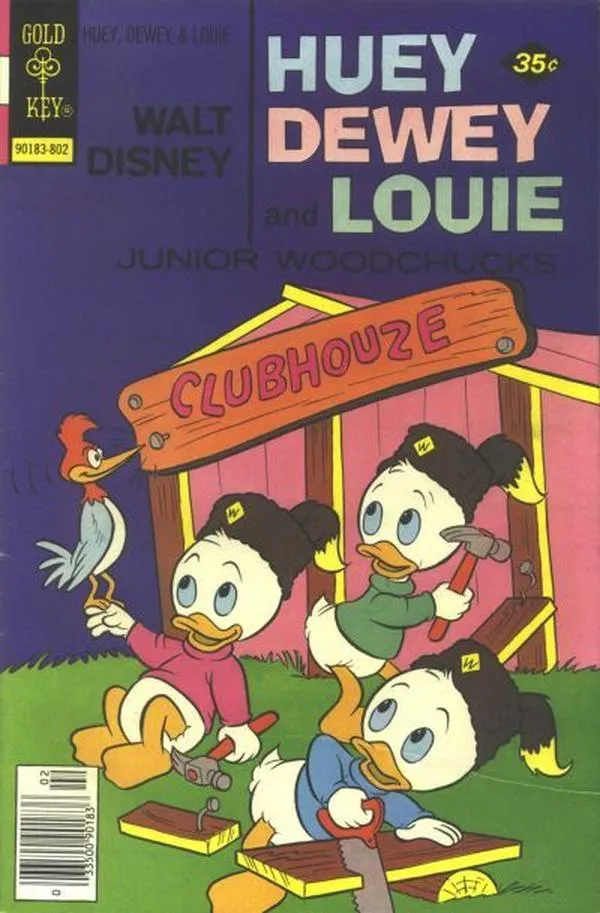 Cover of Walt Disney Huey, Dewey and Louie Junior Woodchucks #48