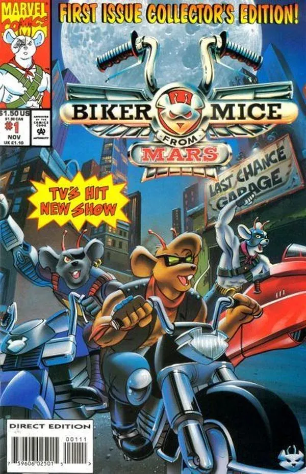 Cover of Biker Mice from Mars #1