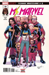 Cover of Ms. Marvel #25