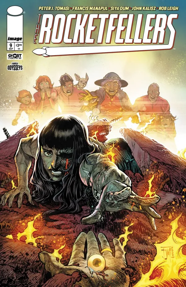 Cover of The Rocketfellers #9
