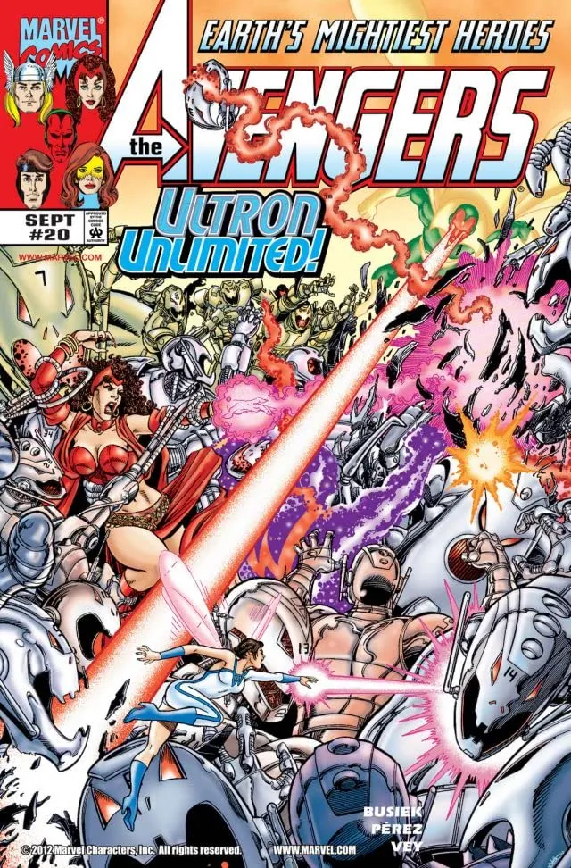 Cover of Avengers #20