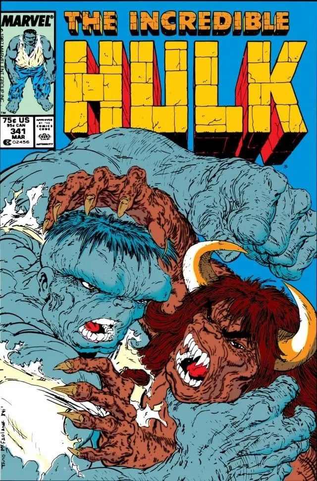 Cover of The Incredible Hulk #341
