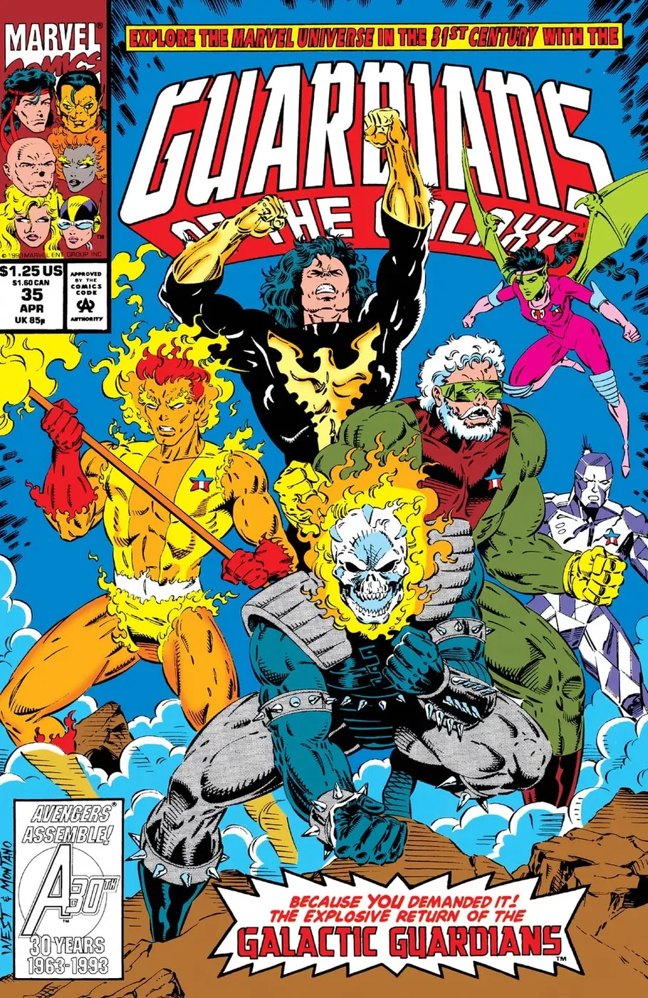 Cover of Guardians of the Galaxy #35