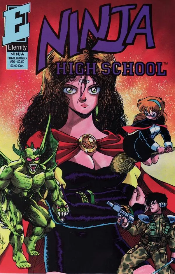 Cover of Ninja High School #36