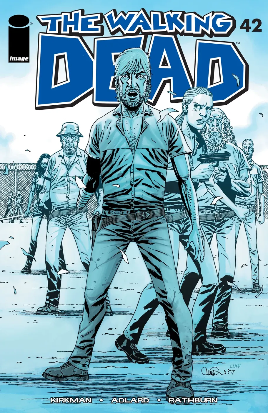 Cover of The Walking Dead #42
