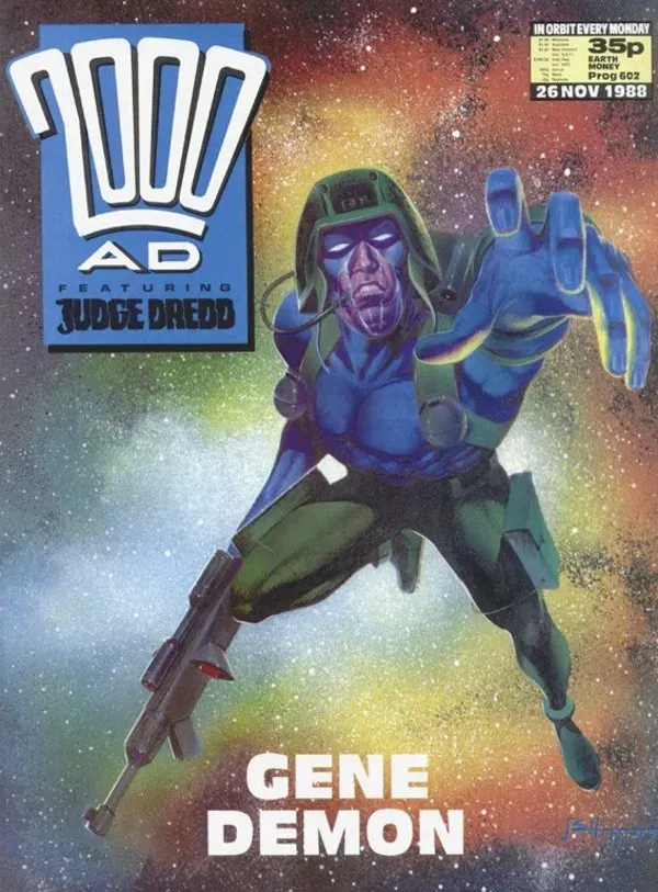 Cover of 2000 AD #602