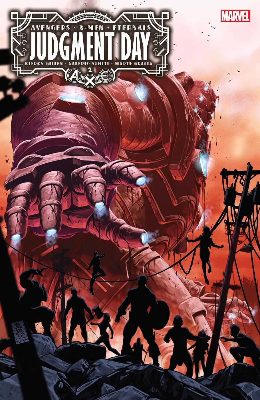 Cover of A.X.E.: Judgment Day #2