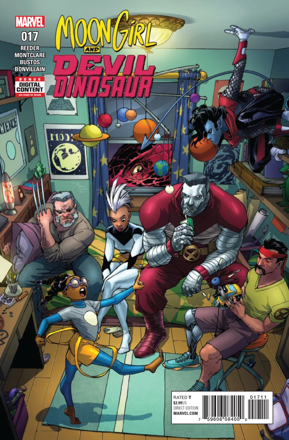 Cover of Moon Girl and Devil Dinosaur #17
