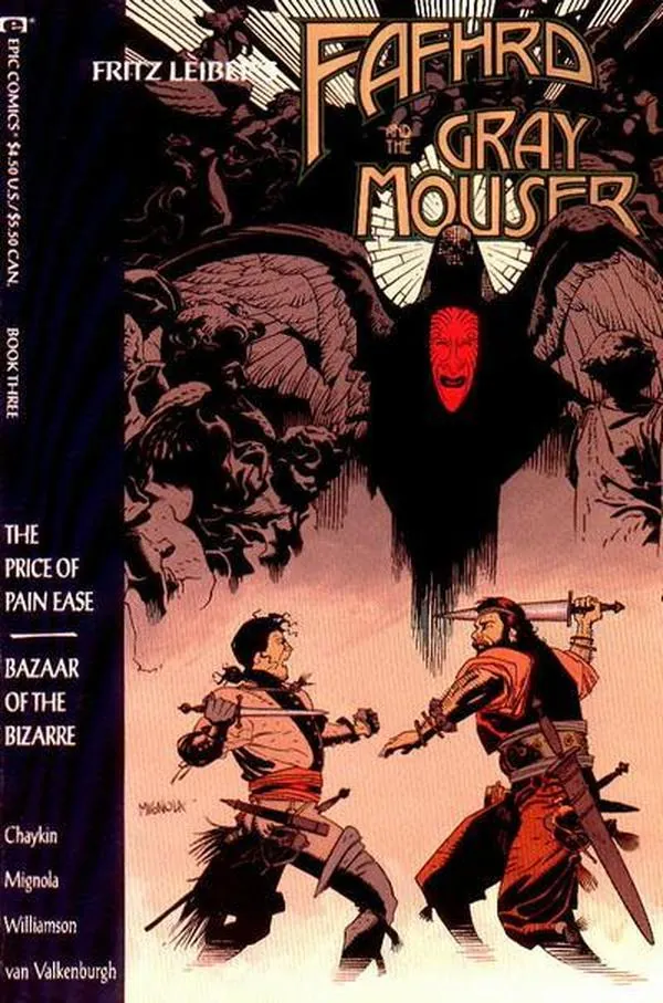 Cover of Fafhrd and the Gray Mouser #3
