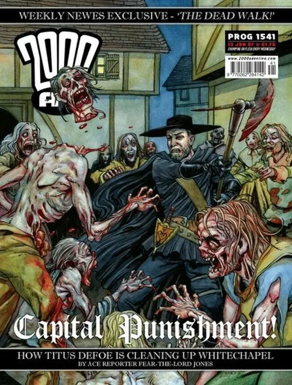 Cover of 2000 AD #1541