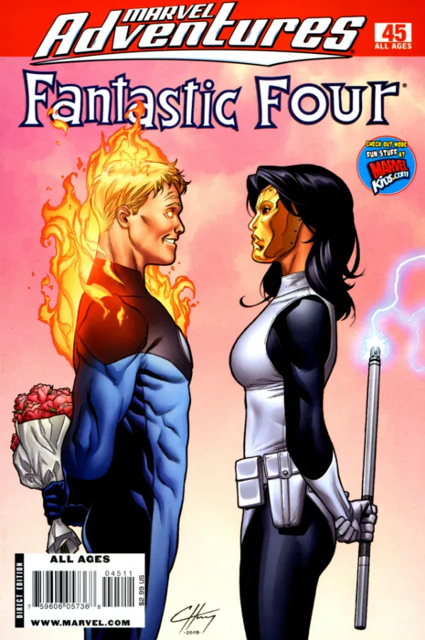 Cover of Marvel Adventures Fantastic Four #45