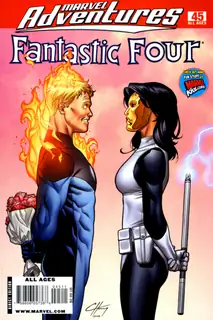 Cover of Marvel Adventures Fantastic Four #45