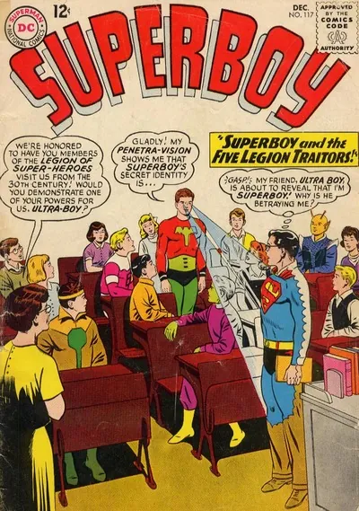 Cover of Superboy #117