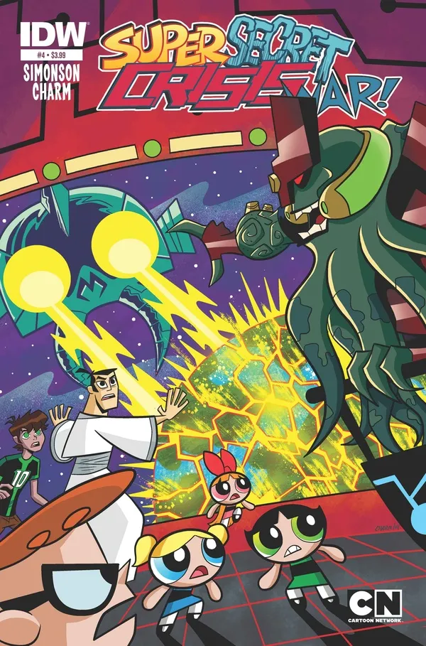 Cover of Super Secret Crisis War! #4