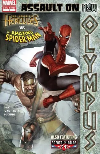 Cover of Assault on New Olympus Prologue #1