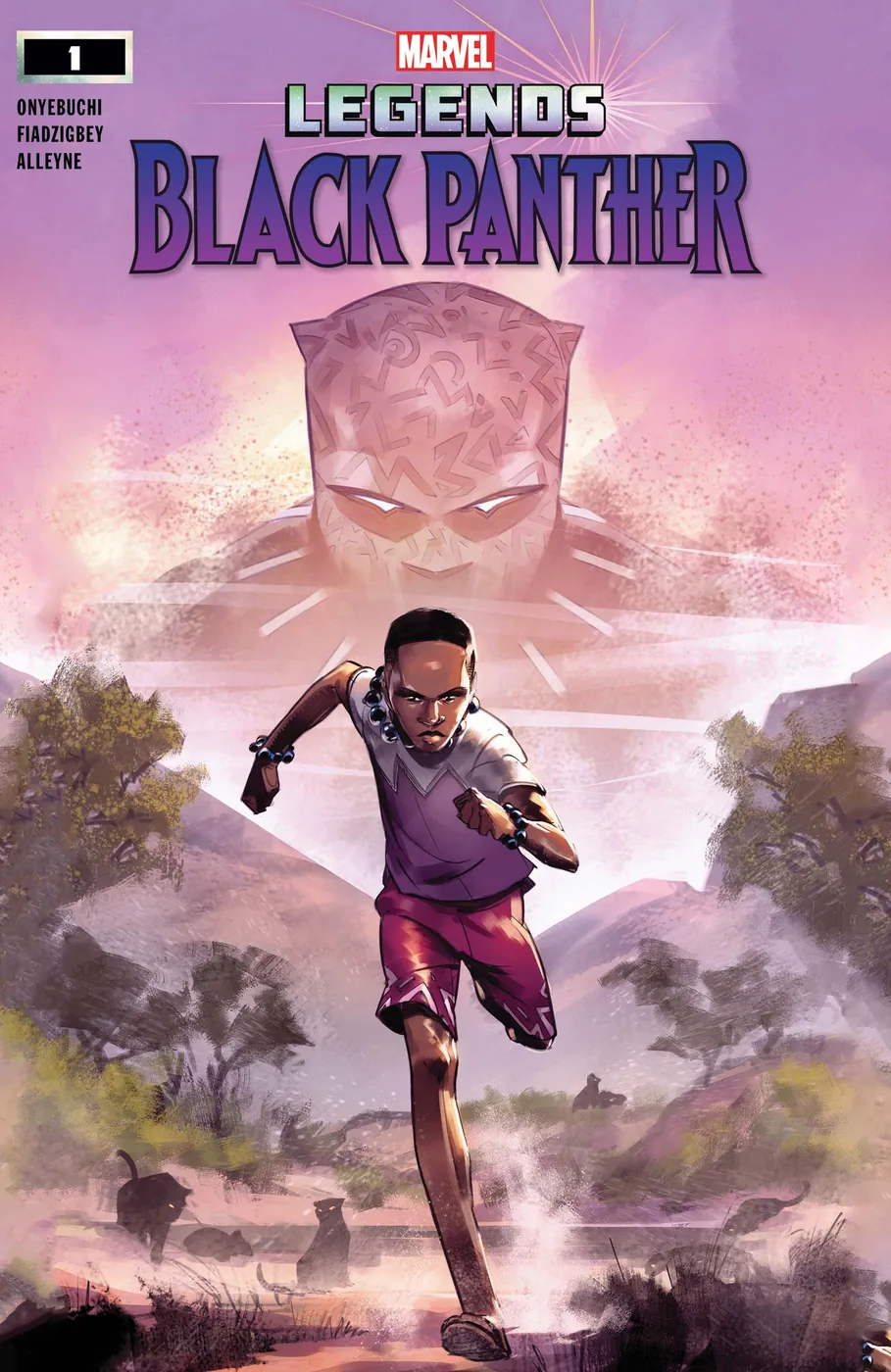 Cover of Black Panther Legends #1