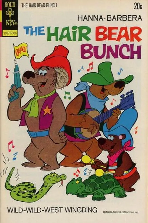 Cover of Hanna-Barbera the Hair Bear Bunch #7