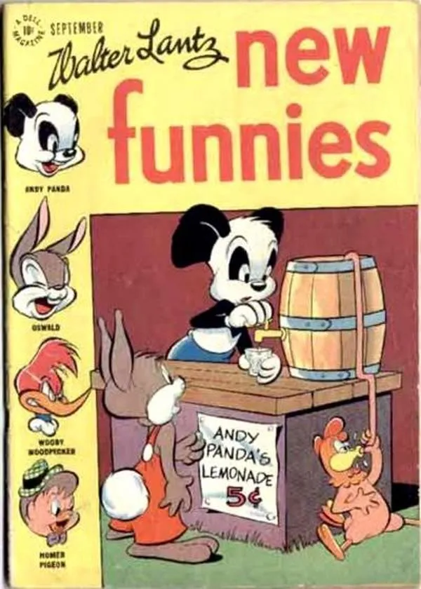 Cover of Walter Lantz New Funnies #127