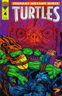Cover of Teenage Mutant Ninja Turtles #4