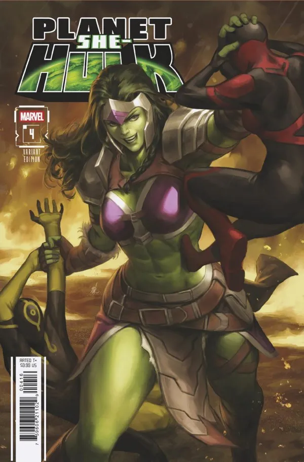 Cover of Planet She-Hulk #4