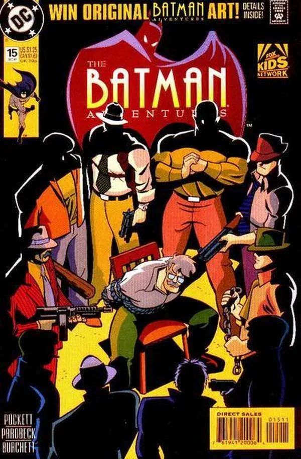 Cover of The Batman Adventures #15