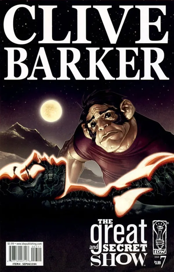 Cover of Clive Barker's The Great and Secret Show #7