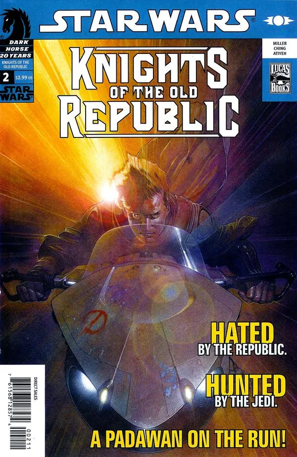 Cover of Star Wars Knights of the Old Republic #2