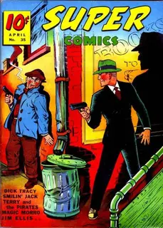 Cover of Super Comics #35