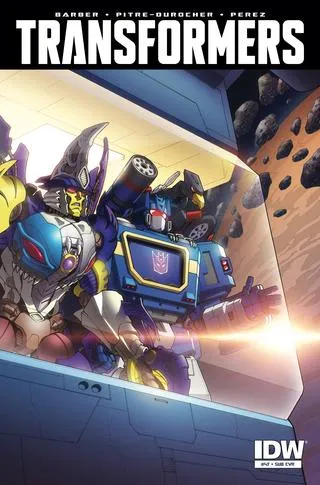 Cover of The Transformers #47