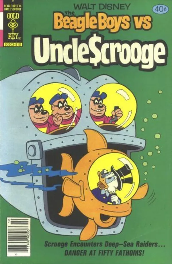 Cover of Walt Disney the Beagle Boys versus Uncle Scrooge #8