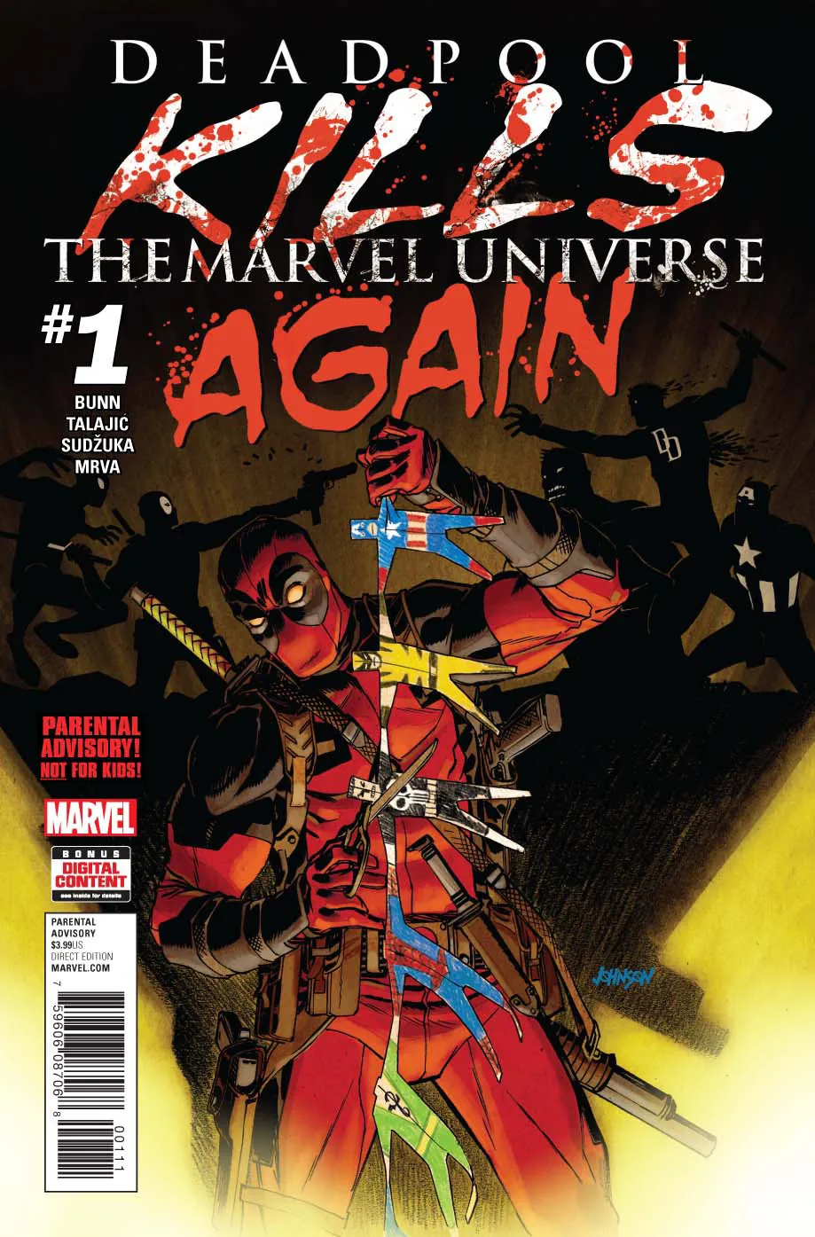 Cover of Deadpool Kills the Marvel Universe Again #1